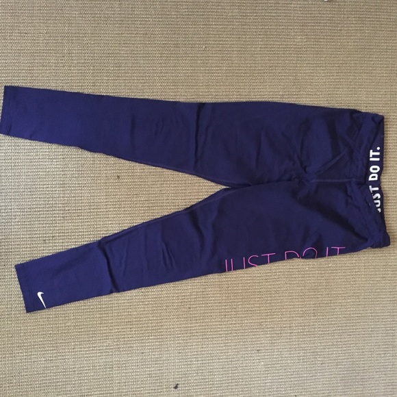 Nike Just Do it pro combat tights 7/8 length - Picture 1 of 3